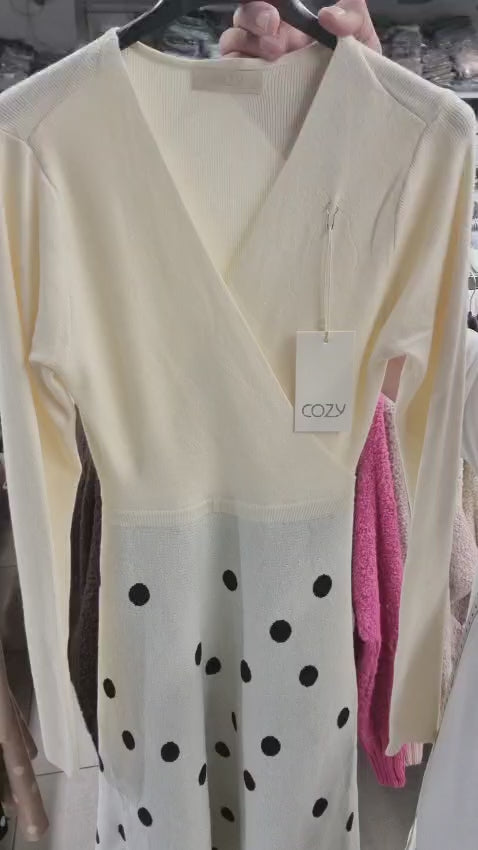 Pünktchen Kleid in 2 Größen