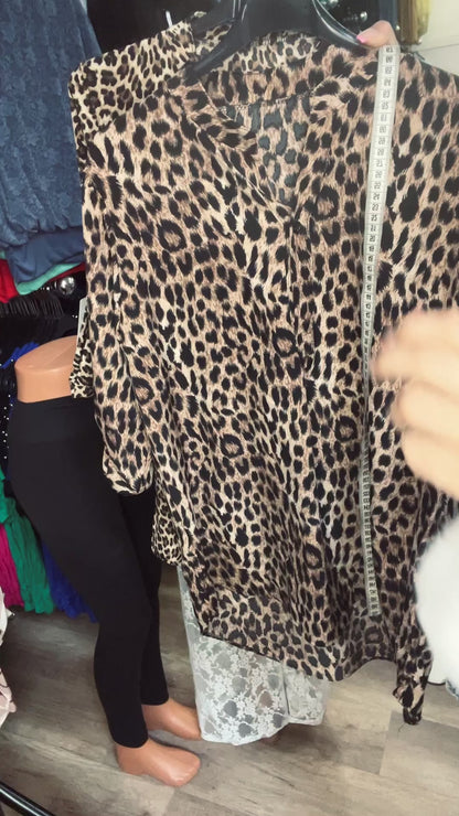 Leopard Bluse