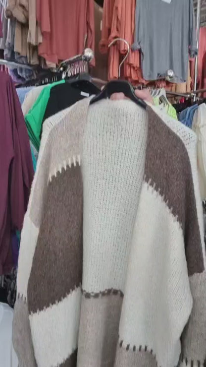 Strickjacke mit tollem Farbmuster