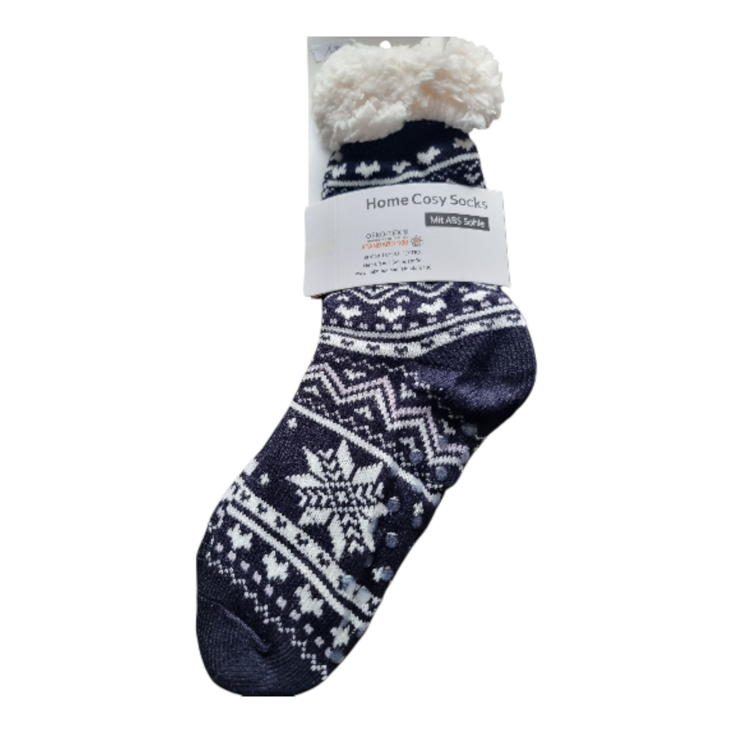 Hüttensocken mit ABS Sohle