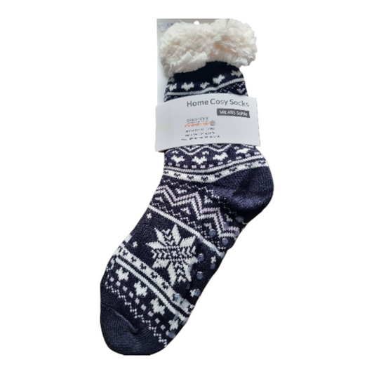 Hüttensocken mit ABS Sohle