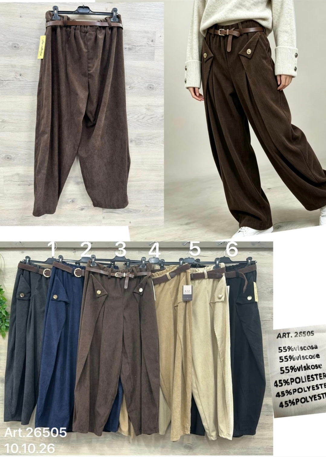 Cordhose Klappfalte❣️