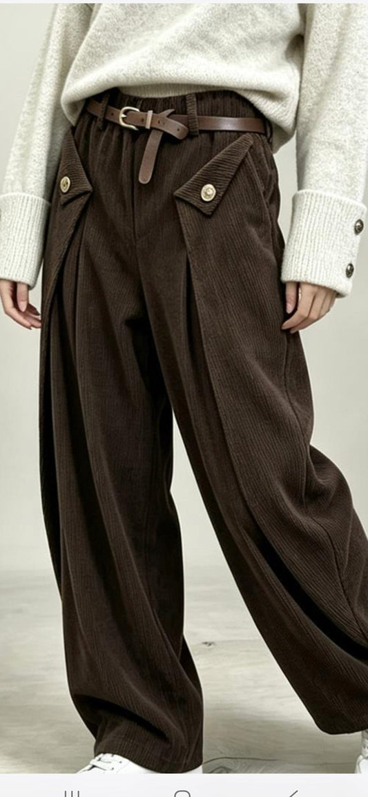 Cordhose Klappfalte❣️