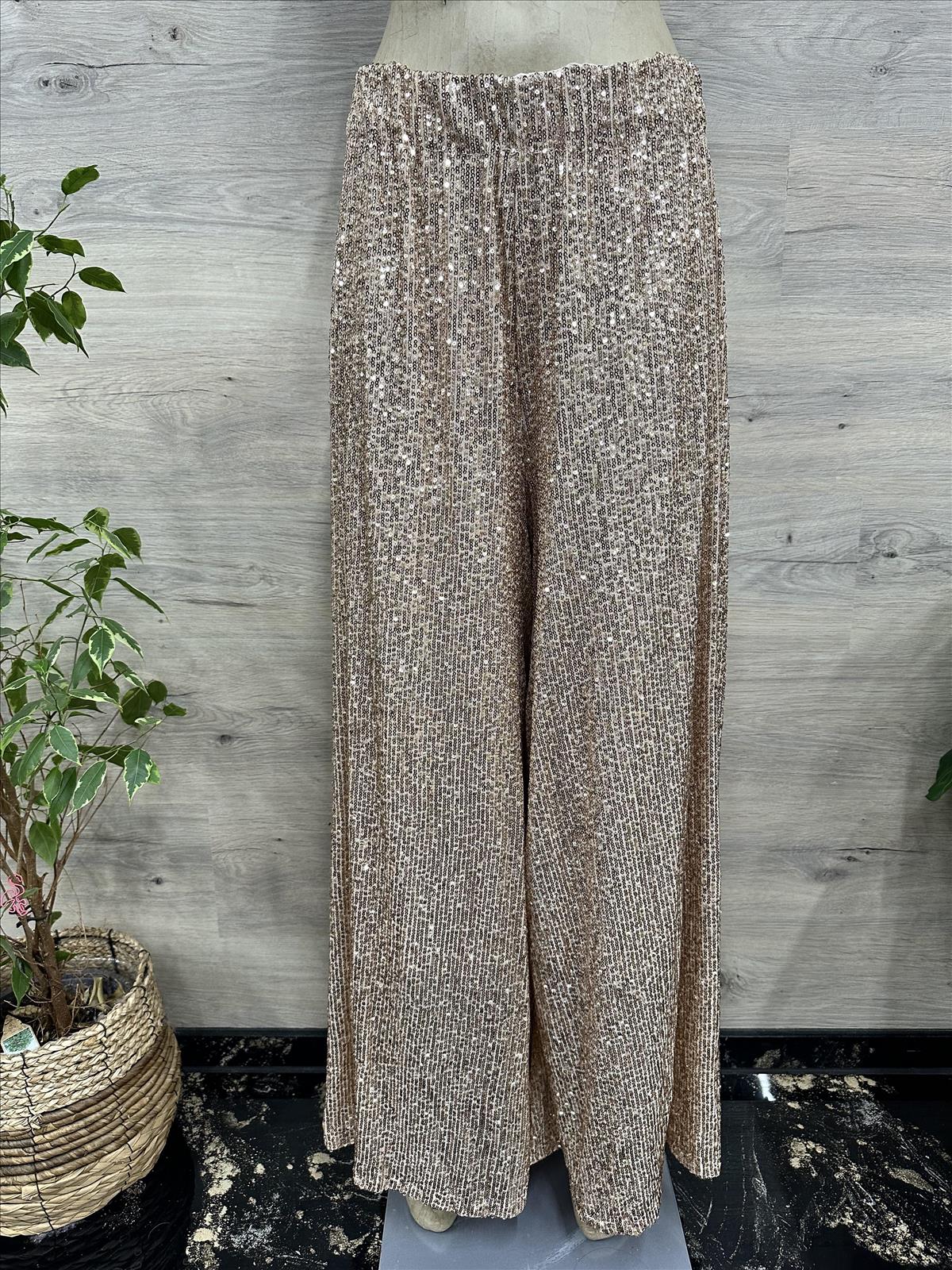 Glitzer Hose Salomé 36-42