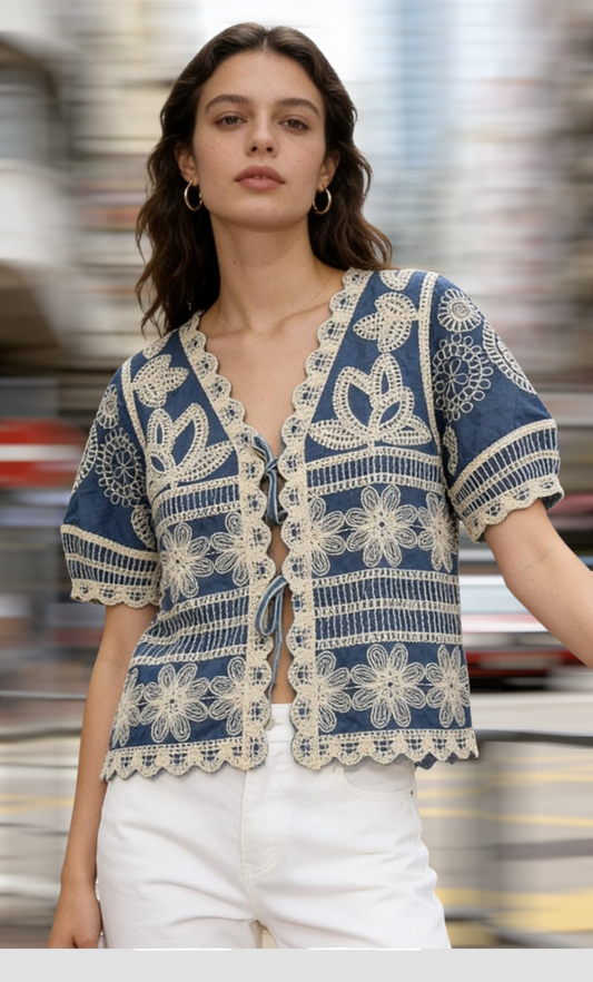 Jeansweste Ehno,tragbar bis Gr.44